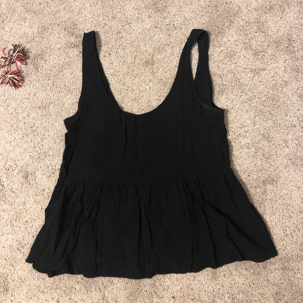 black tank top